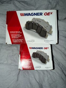 Set of new brake pads