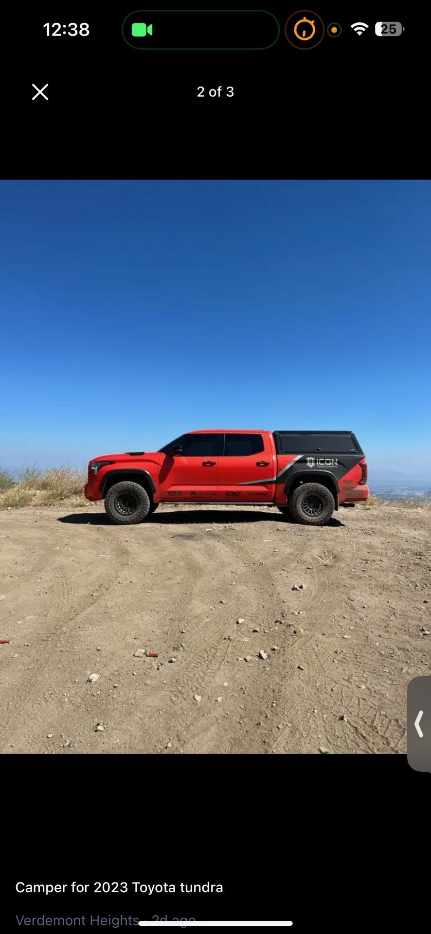 22 To 25 Toyota Tundra Camper