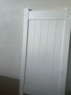 36"x 6'tall vinyl gate