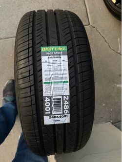 Brand New Westlake 245/50R19 105W Tires – BMW X3/X4, Lexus LS500, Camaro, 19” $50 obo
