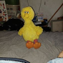 Vintage 1986 Ideal Story Magic Big Bird Storytelling Toy