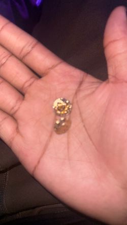 10k nugget gold earrings