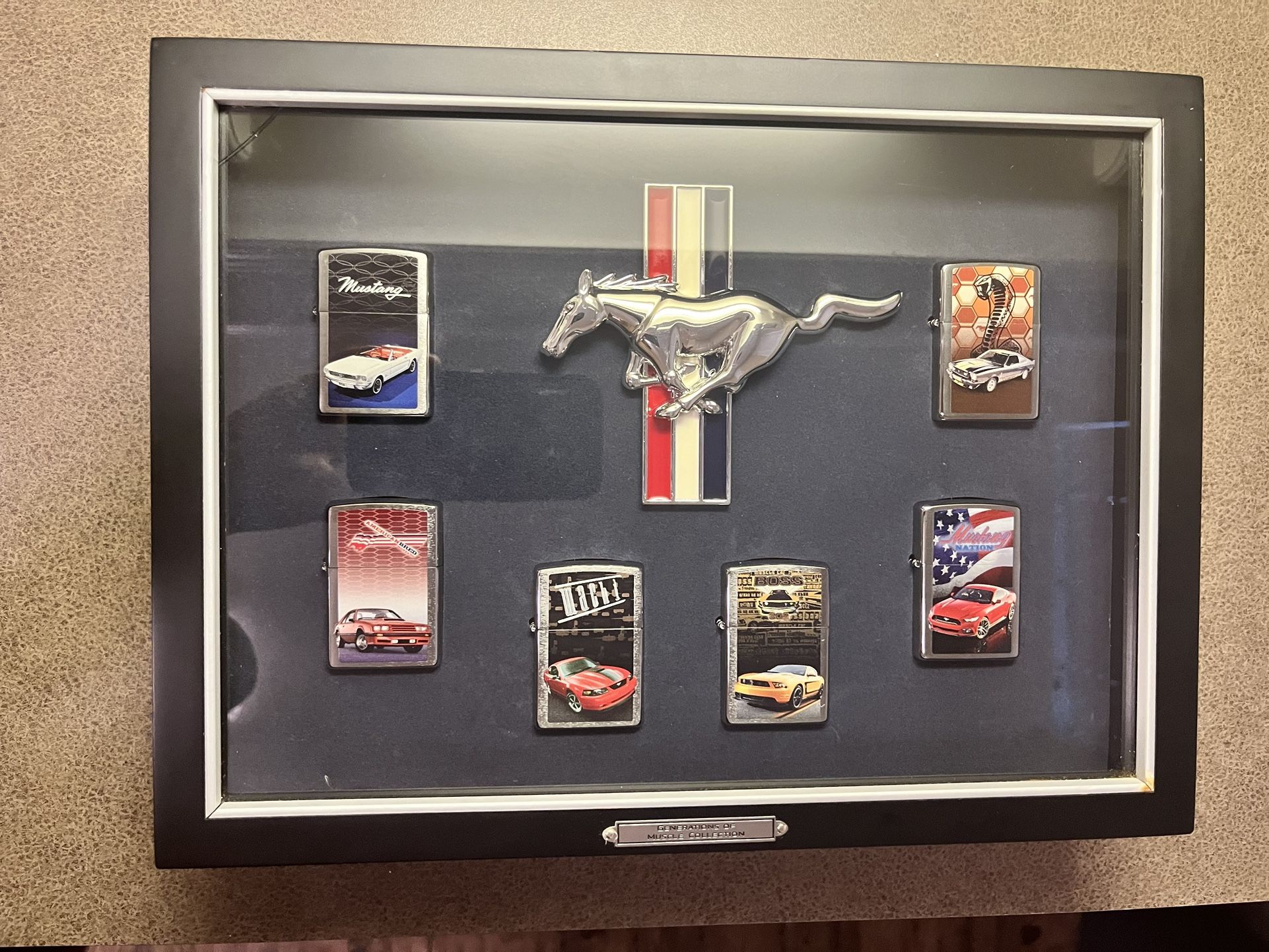 Mustang Zippo Lighter Collection