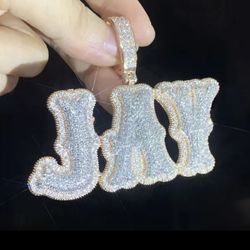 Custom handmade VVS Moissanite pendants