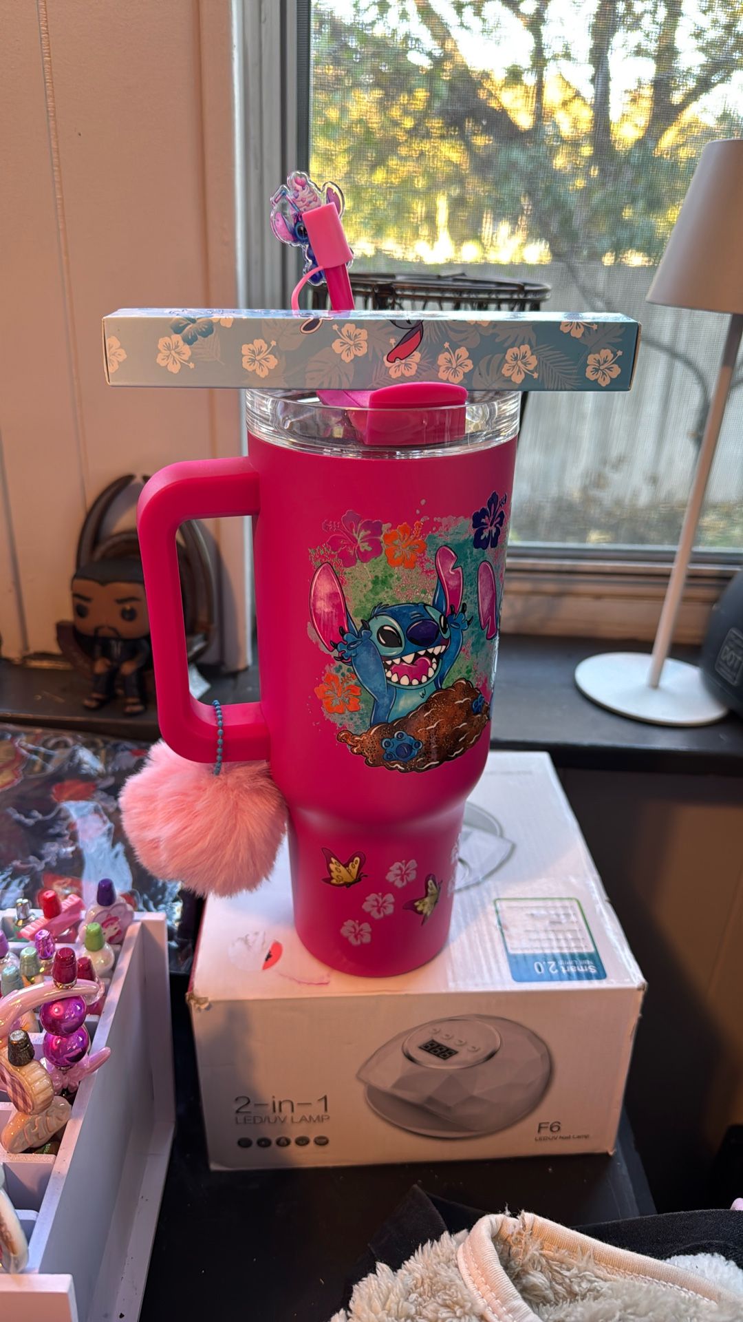 Beautiful Tumblr with keychain my perfume