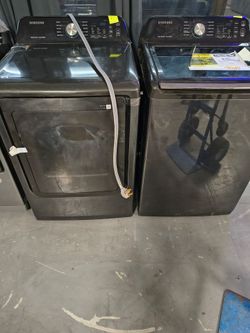 Samsung Washer and Dryer Set Black Brand New‼️