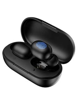 True Wireless Earbuds,Haylou GT1 Bluetooth 5.0 Sports HD Stereo Touch Control Ear Buds with IPX5 Waterproof/Fast Connection/Mini Case(Only 30g)/Total