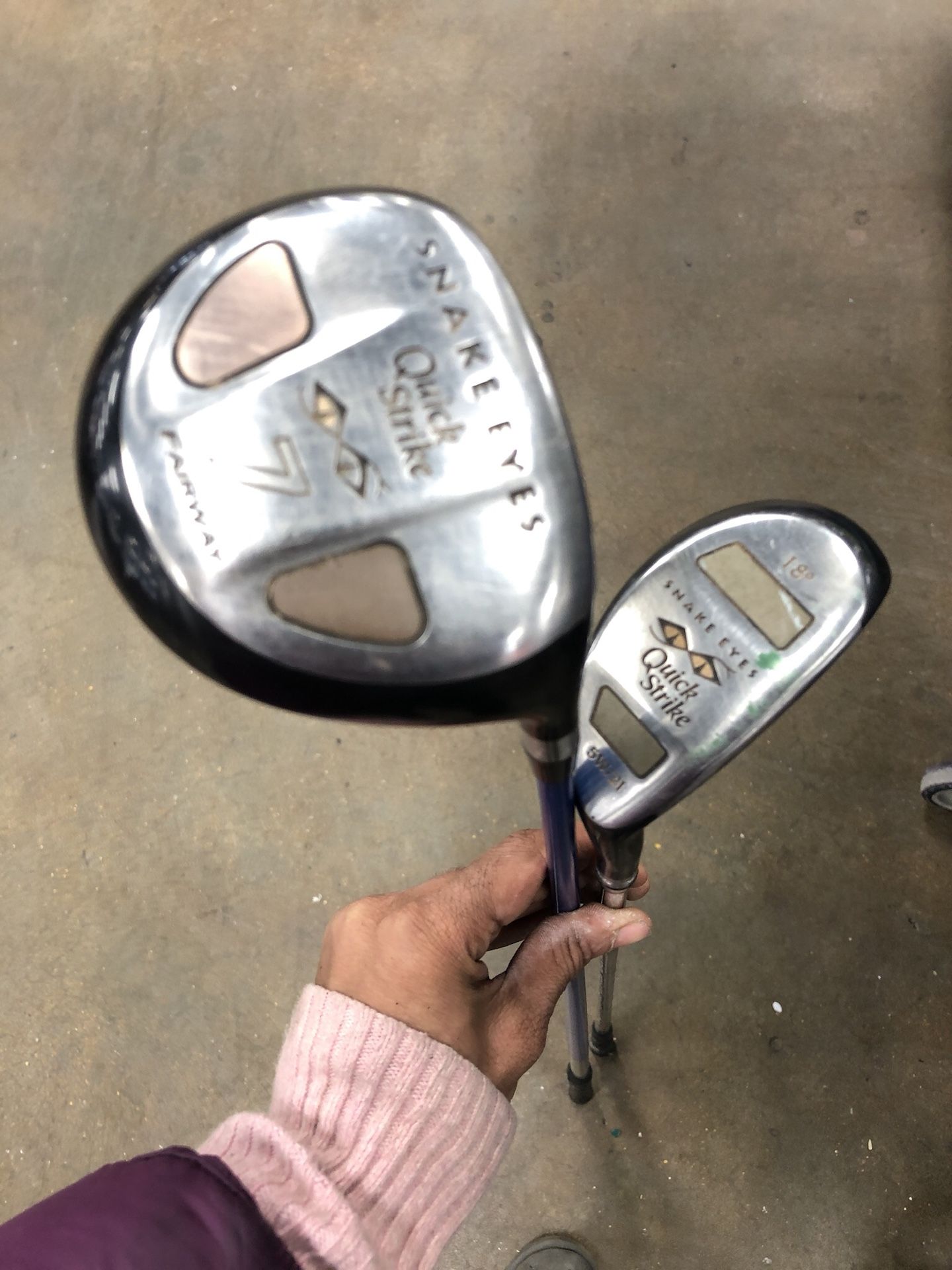 Snake Eyes Golf Clubs