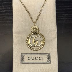 Gucci Double G Gold Necklace 