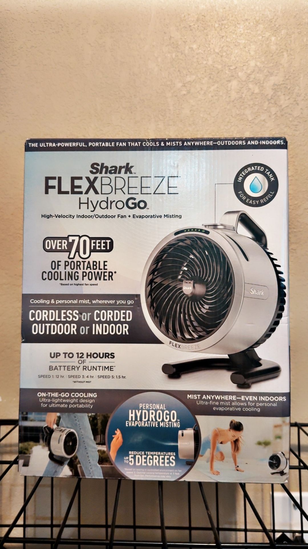 Shark Flex Breeze Hydro Go