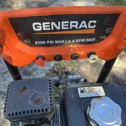 Generac Pressure Washer 3100 Psi
