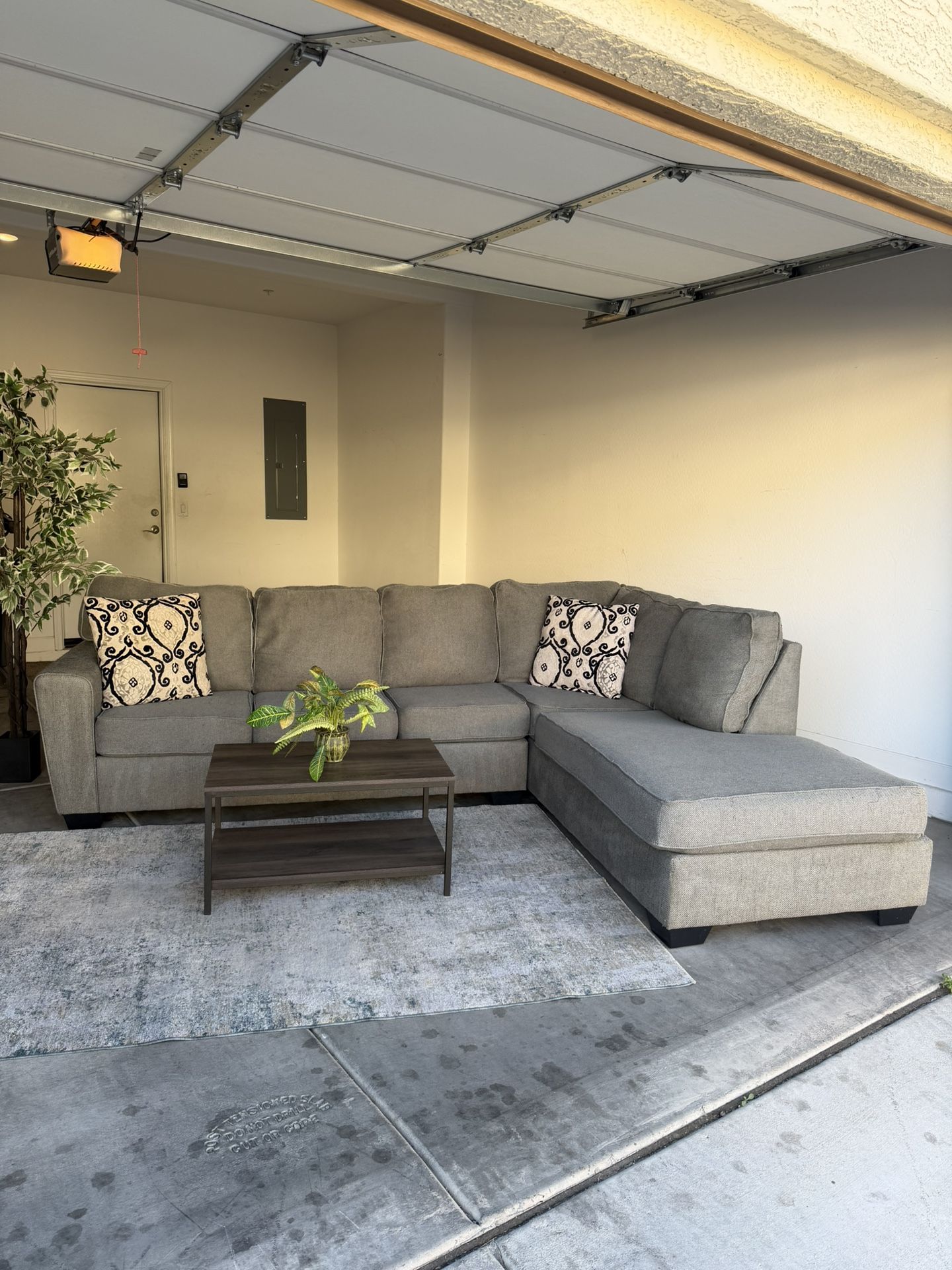 Gray Sectional Couch