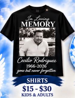 Memorial tshirt