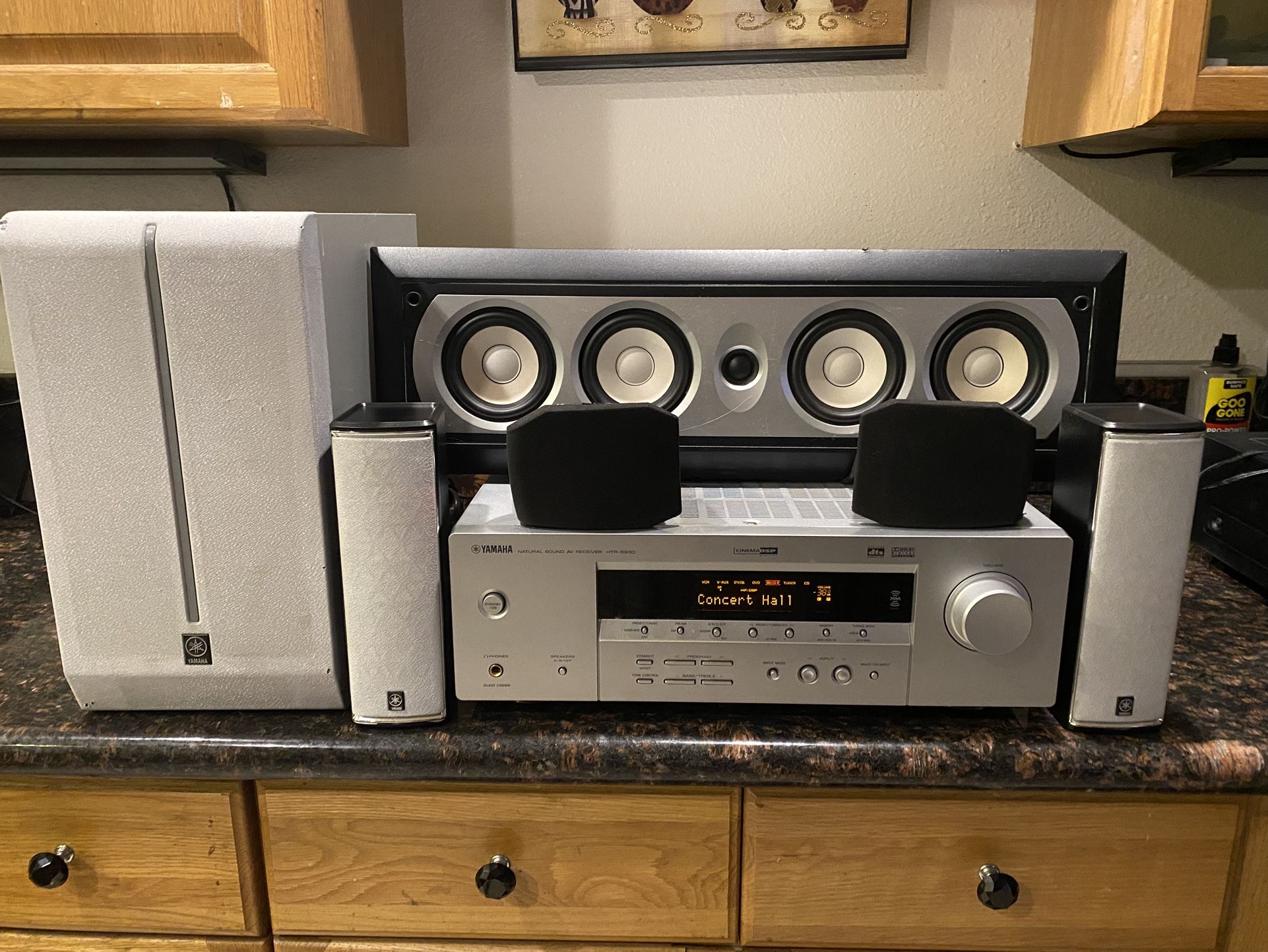 Yamaha 5.1 complete Surround Sound System I