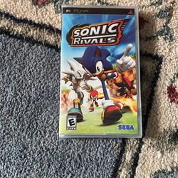 SEALED psp sonic rivals game