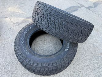 FREE DELIVERY 2 Tires Firestone AT LT275/70R18 80% 10 PLY LR-E