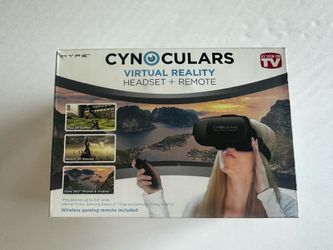 Cynoculars Virtual Reality Headset + Remote