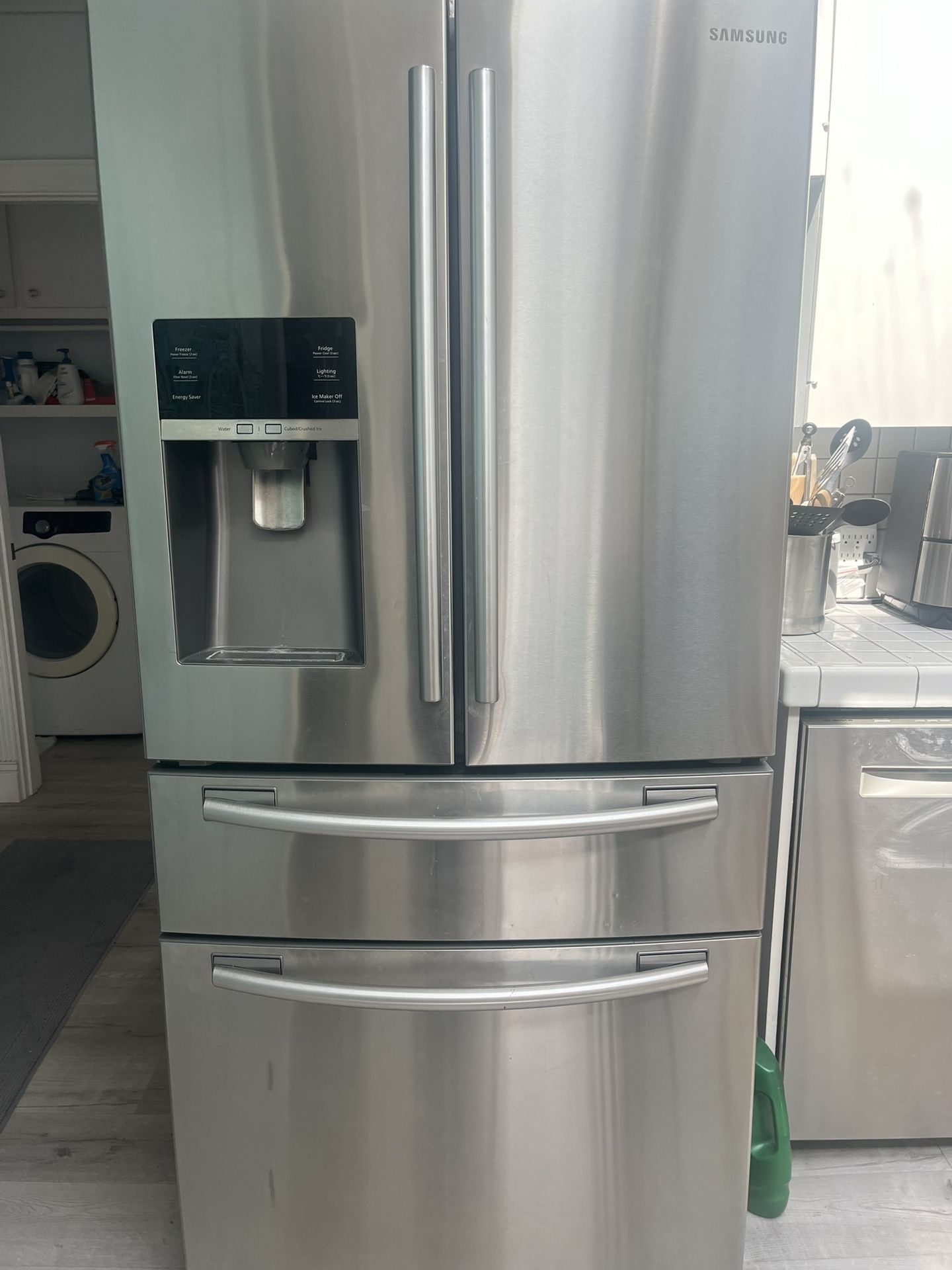 Refrigerator French doors