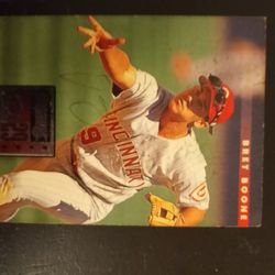 Bret Boone Autographed Card.  Fading But Still There.  Local Pickup Only.  $10.  Check Out The Other Itlems We Have Listed As Well