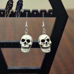 3D Skull Earrings