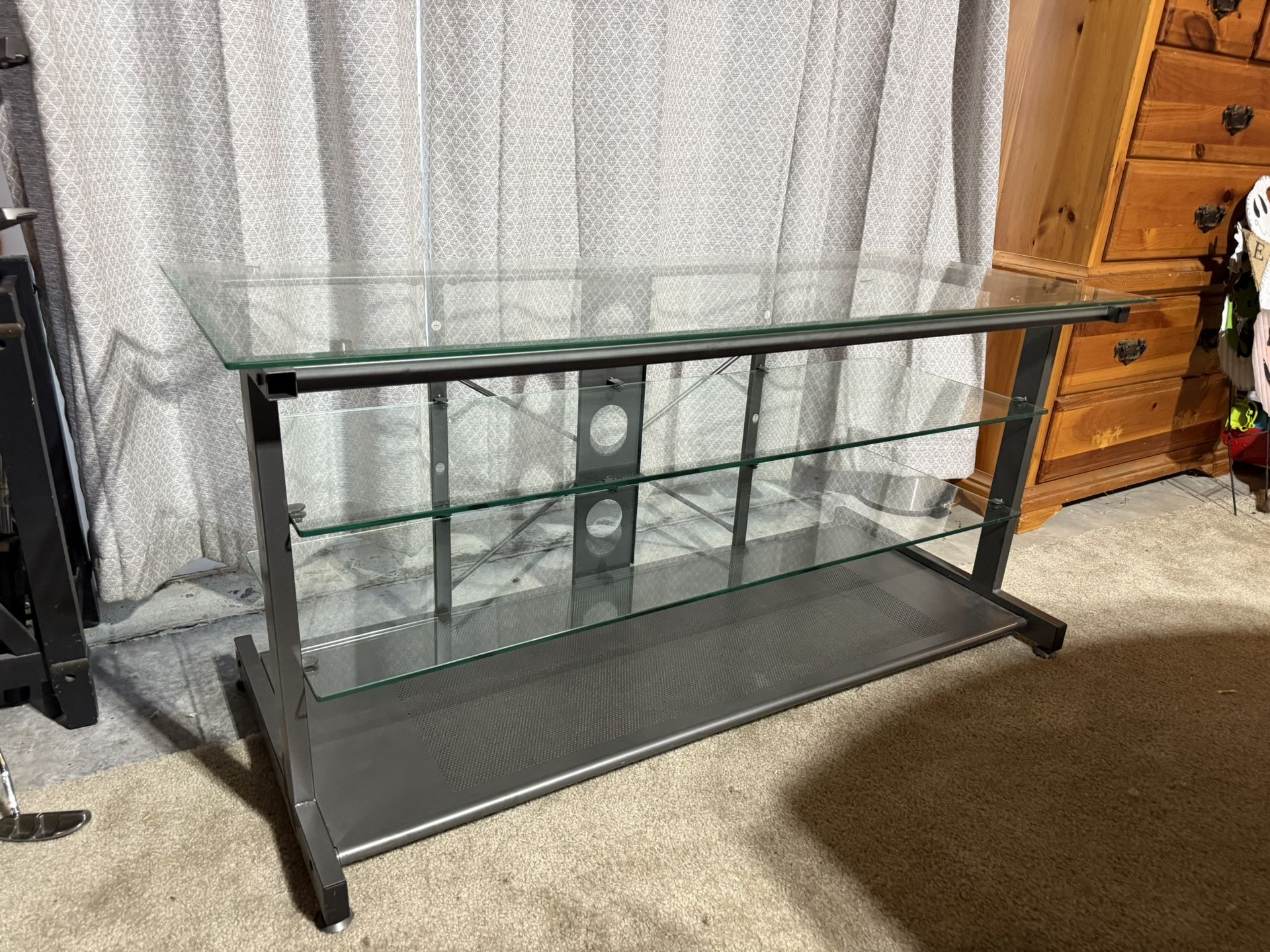 Glass Tv Stand 