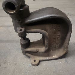 Whitney Metal Tool No. 24 Heavy Duty Portable Punch