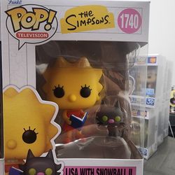 Lisa With Snowball Funko Pop