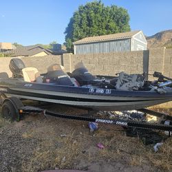 Stratos Bass Boat With 115 Johnson Motor No Known Mechanical Issues
