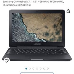 Samsung Chromebook 11.6”