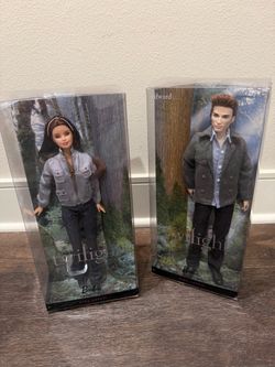Twilight Barbie Collector Bella Edward & Jacob 3 Doll Set – Pink Label NRFB
