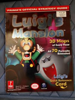 Luigi's Mansion Strategy Guide GameCube