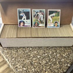 1983 Topps Baseball Complete Set Gwynn RC