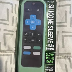 Glow InThe Dark Roku Remote Control  Rubberized Protector