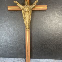 Resurrection Crucifix,  Catholic, Vintage