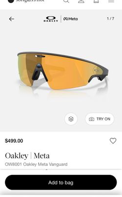 Meta Vanguard Black 24K Lens!!