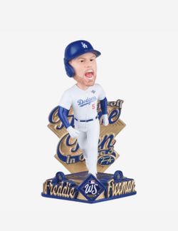 Freddie Freeman Los Angeles Dodgers Game 3 Walk Off Home Run Bobblehead