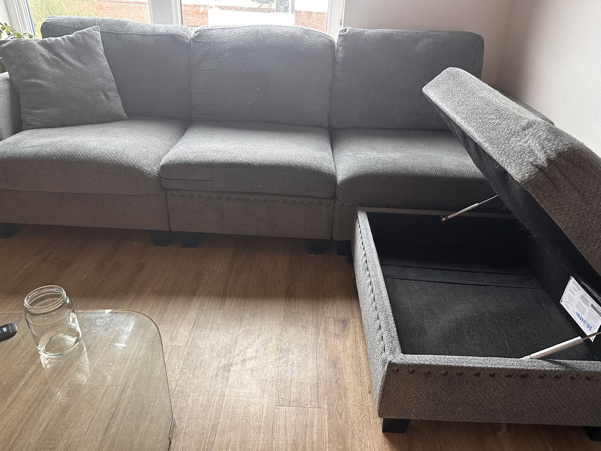 Couch/Movable Ottoman, Need Picked Up Today