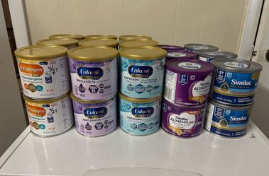 SMALL Cans Each 7-8 Oz Each 8$ Firm Baby Fo🍼rmula