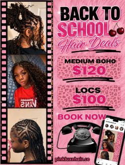 Back to school hair deals