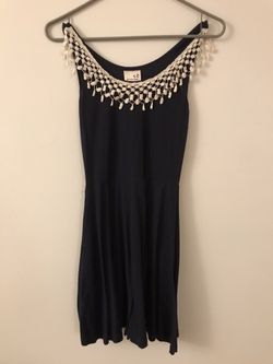 Navy Blue Dress