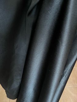 Curtains, Rich Black , shimmer to them , set of two
