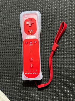 #71 NEW red Motion Plus Wii Remote Upgraded Sensor for Nintendo Wii Console