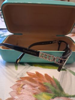 Tiffany glasses clear lens with case