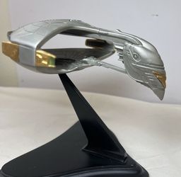 Star Trek Franklin Mint Pewter Bird of Prey Statue
