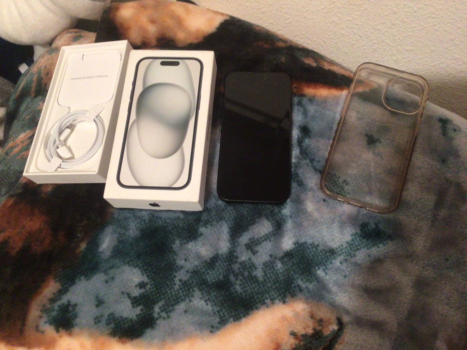 I Phone 15 Black 128 GB