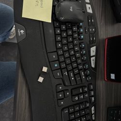 Logitech Keyboard And Mouse 
