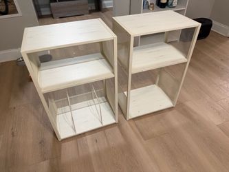 Set of 2 VASAGLE Record Player Stand.