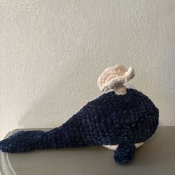 Handmade Amigurumi Whale 