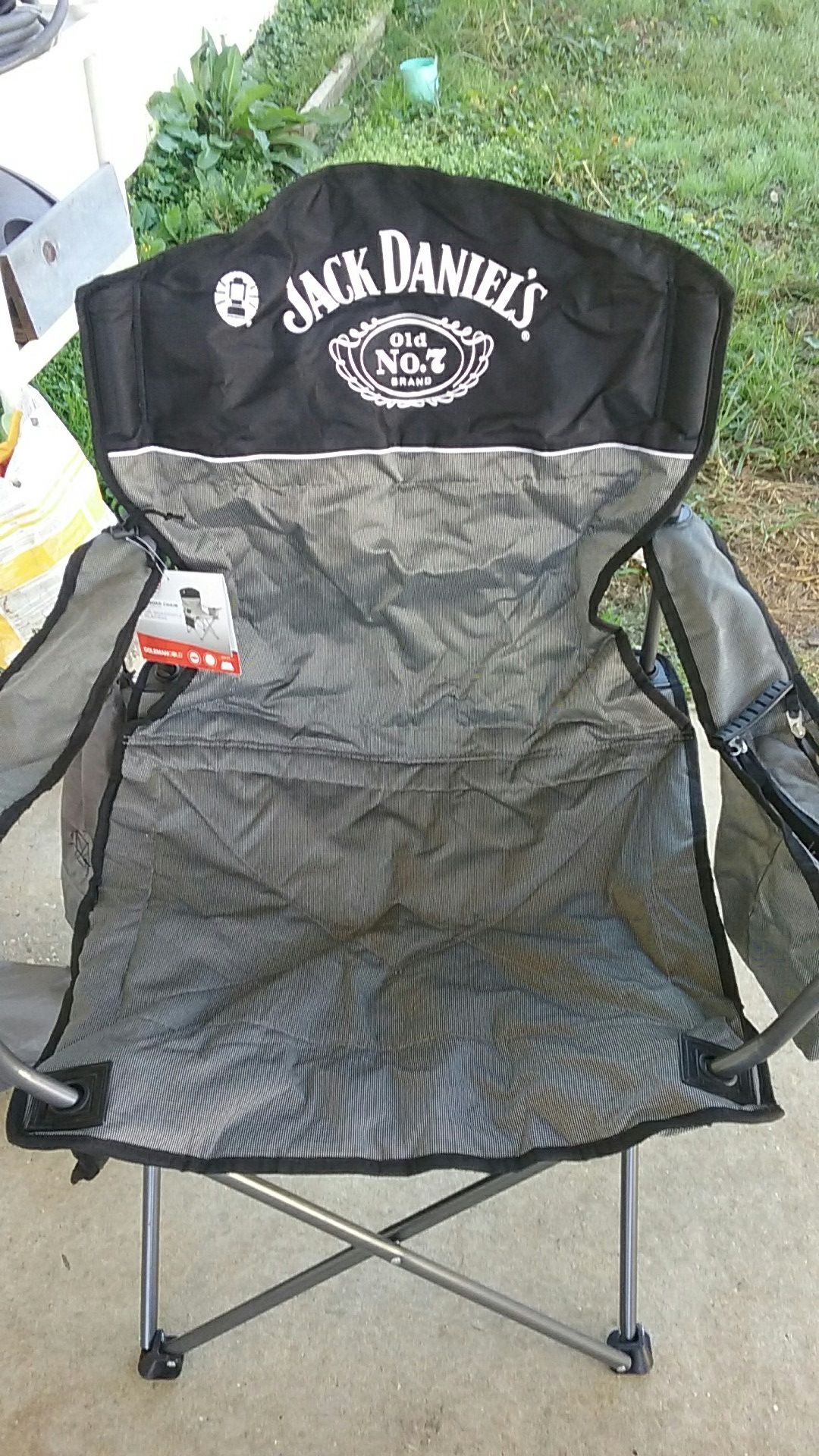 Coleman/ Jack Daniel's cooler chair