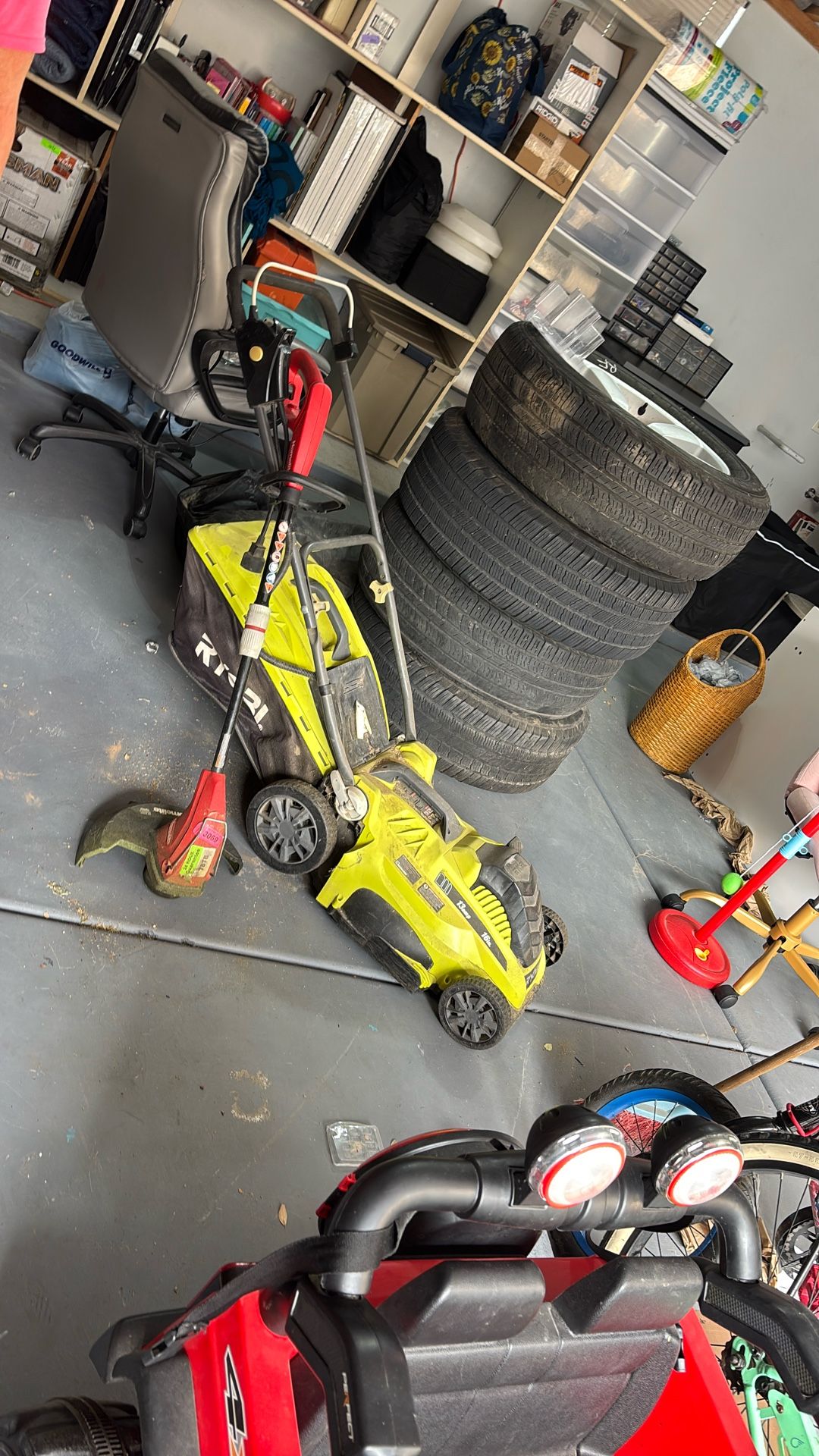 Lawn Mower And Edge Trimmer
